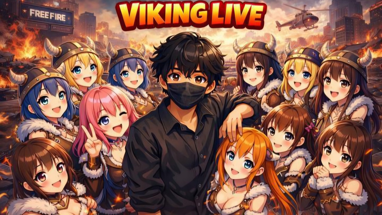 f❤️‍🔥freefire live tamil😅playing viking &friends 🥵|stumble guys India fun live