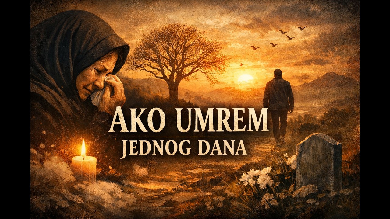 AKO UMREM JEDNOG DANA – Nova pjesma AM.I (Samo za one koji obećaju da neće zaplakati)