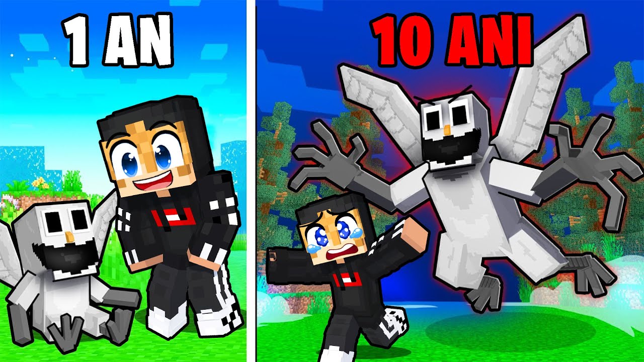 AM ADOPTAT UN BEBE OWL in 99 NOPTI Minecraft!