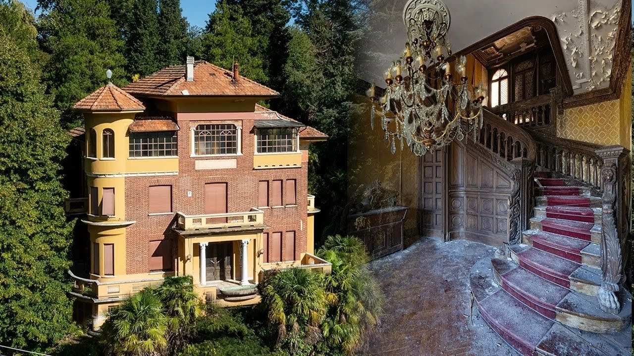 Mansión abandonada impresionante: descubre el oscuro secreto que esconde