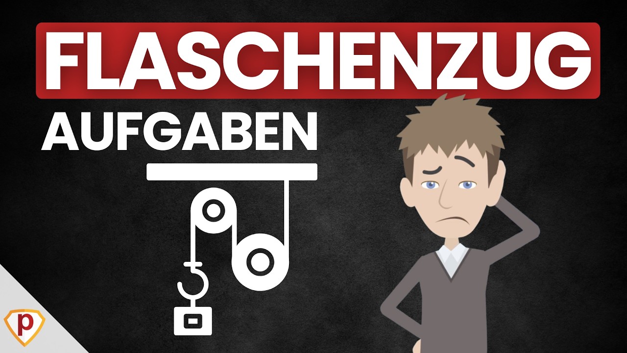 Flaschenzug Aufgaben im Einstellungstest | Technisches Verständnis einfach erklärt von Plakos