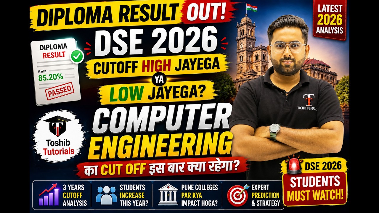 Direct Second Year Engineering Admission 2026 | CUT OFF Analysis?