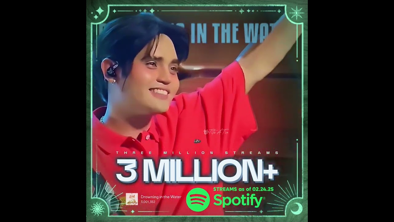 SB19 Pablo— 3 Million Deep DROWNING IN THE WATER 👑🤩🙏