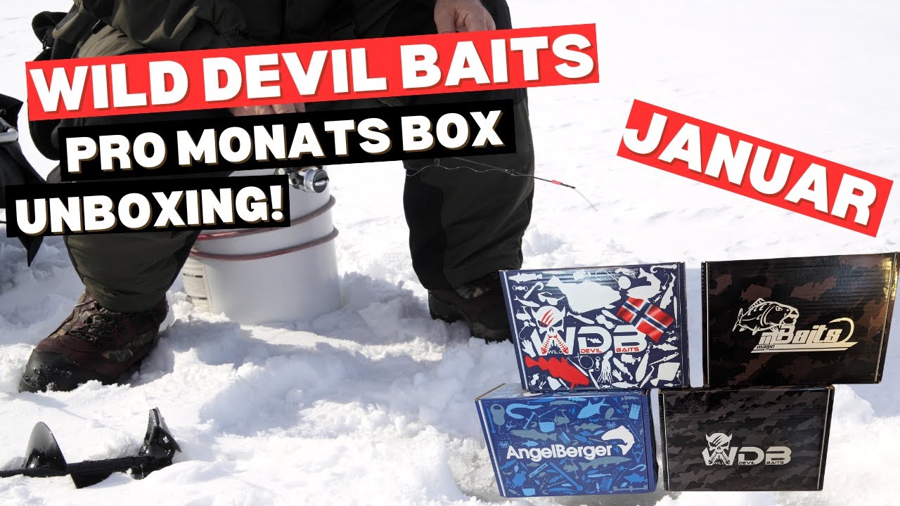 Unboxing der Wild Devil Baits Pro Monatsbox Januar 2026! Alles zum Raubfischangeln im Winter!