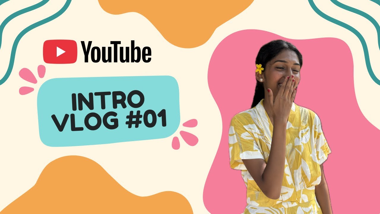 Welcome vlog| introduction vlog| My first vlog 🥳💗