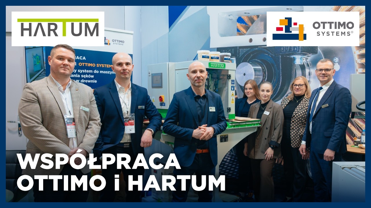 Wsp&oacute;łpraca Ottimo i Hartum | WOODTECH 2026