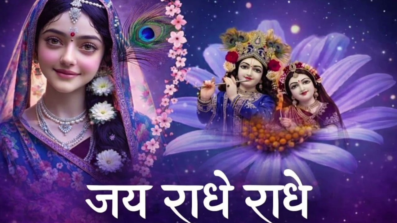 राधा रानी का फूल भजन// जय श्री राधे राधे // जय श्री राधा कृष्ण#bhagti #love #prembhagti