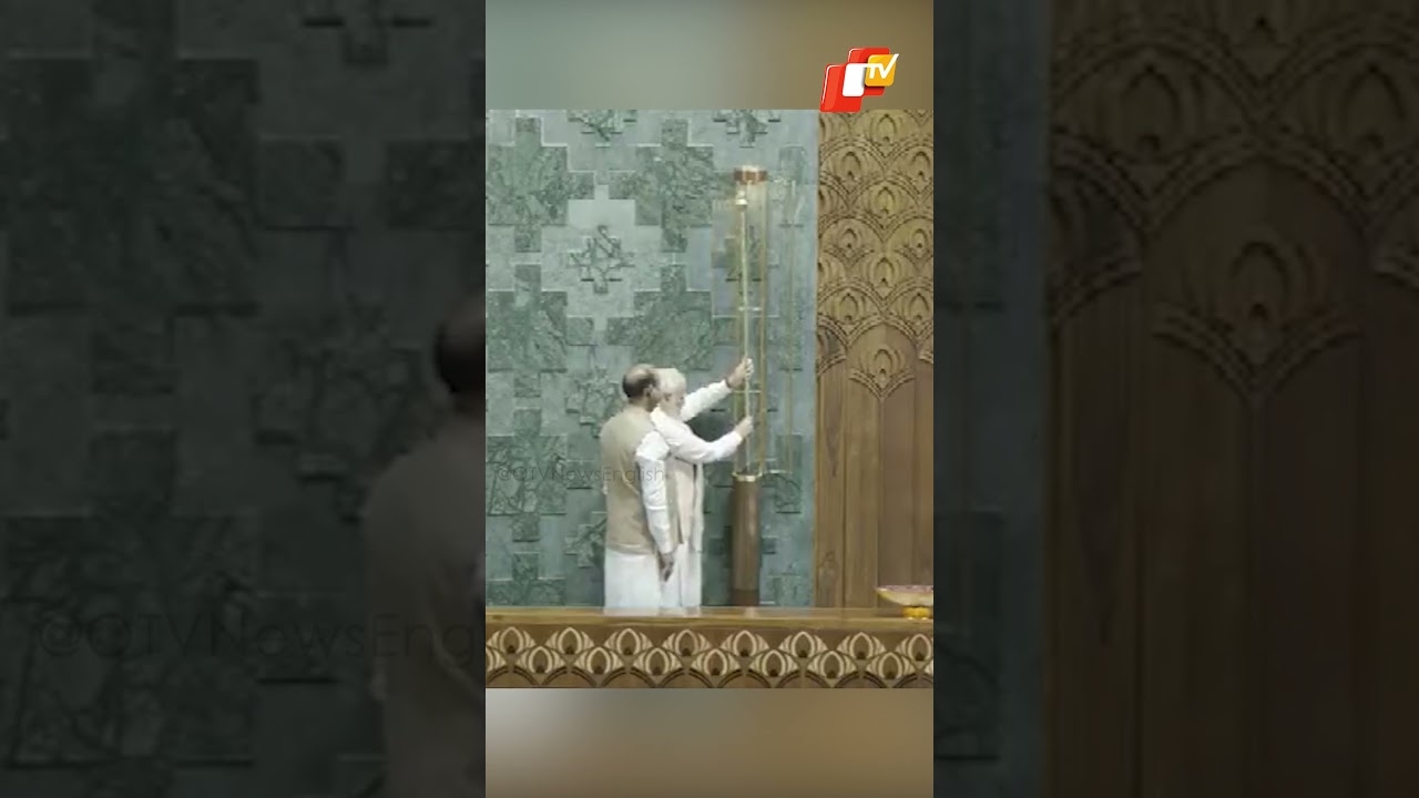 History Made - PM Modi Installs Sengol In New Parliament Building | OTV News