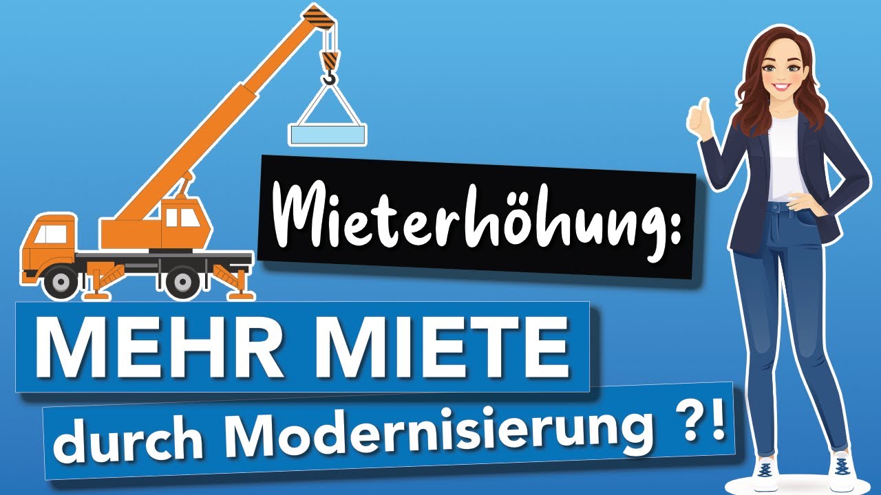 #1 MIETERHÖHUNG wegen MODERNISIERUNG // DAS solltest du als VERMIETER wissen