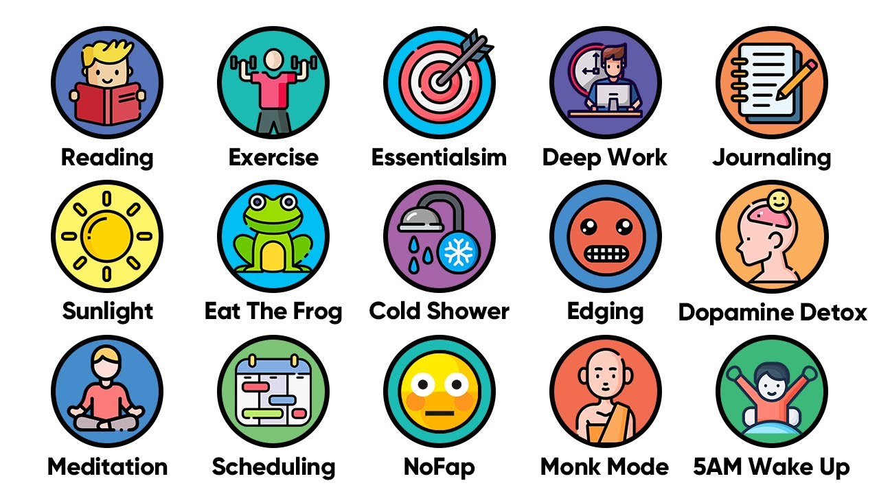 Every Self Improvement Habit Explained In 5 Minutes