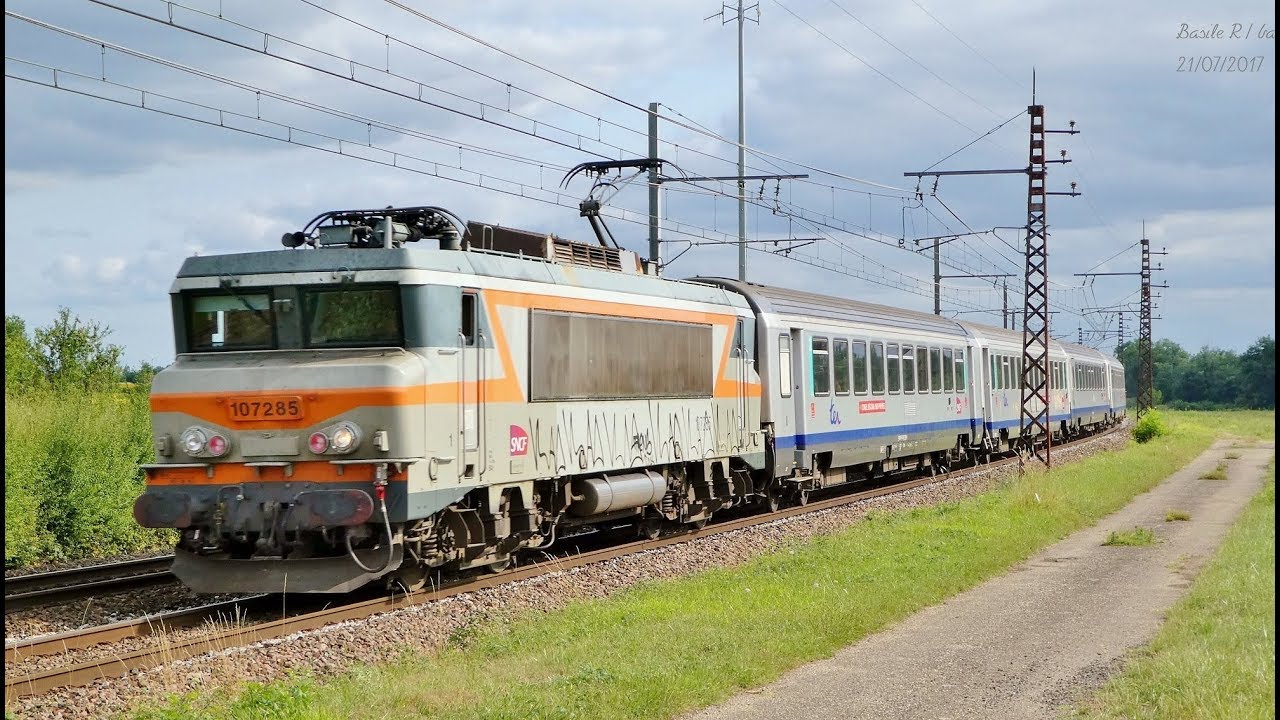Trafic ferroviaire intense du soir sur le POLT entre Toulouse et Montauban