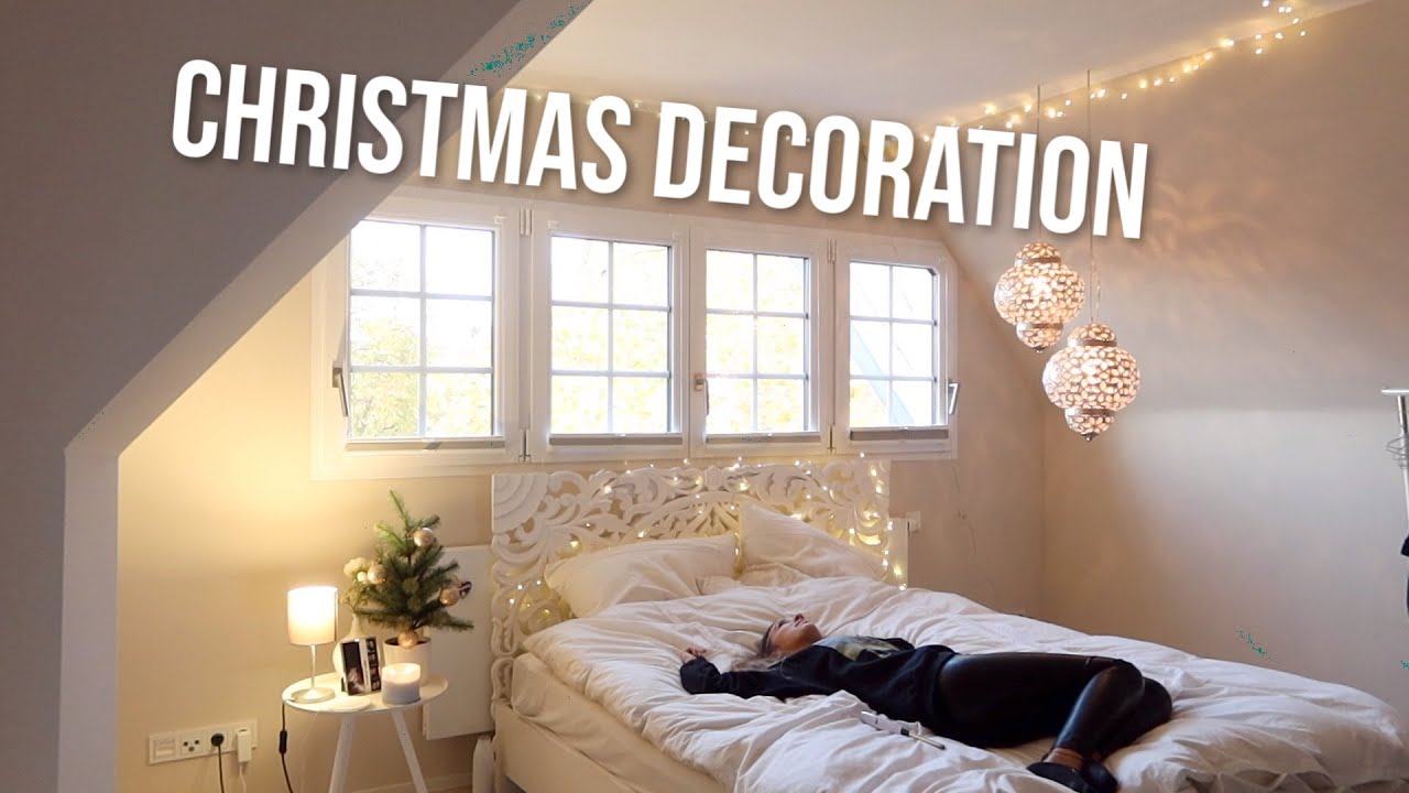 Zimmer weihnachtlich dekorieren🎄 //Hannah