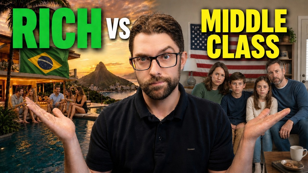 Rich in Brazil vs Middle Class in the U.S. Which is better?
