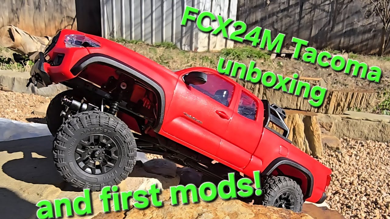 FCX24M Toyota Tacoma Unboxing, Review, and first mods! 