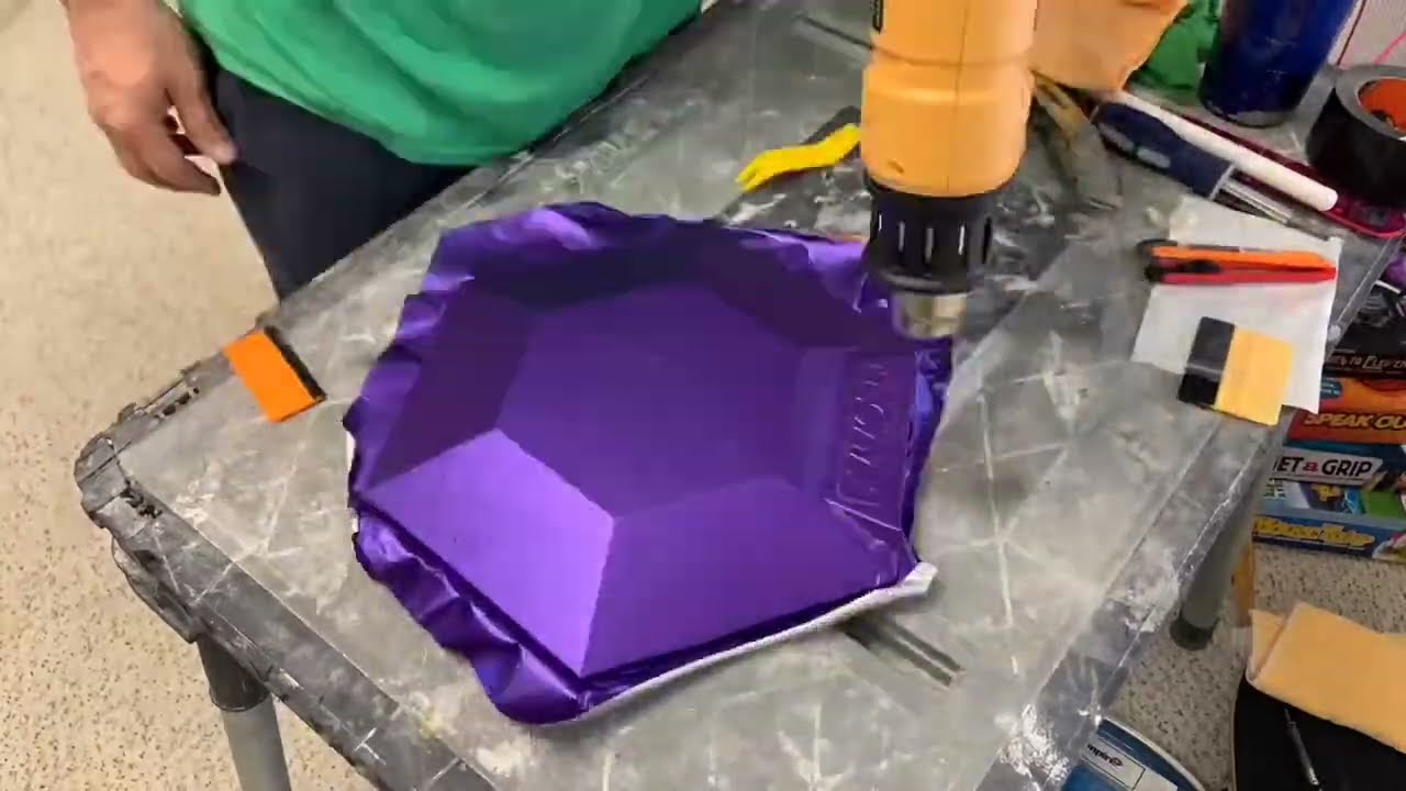 Changing the color of 1988 Simmons SDS9 electric drum pads