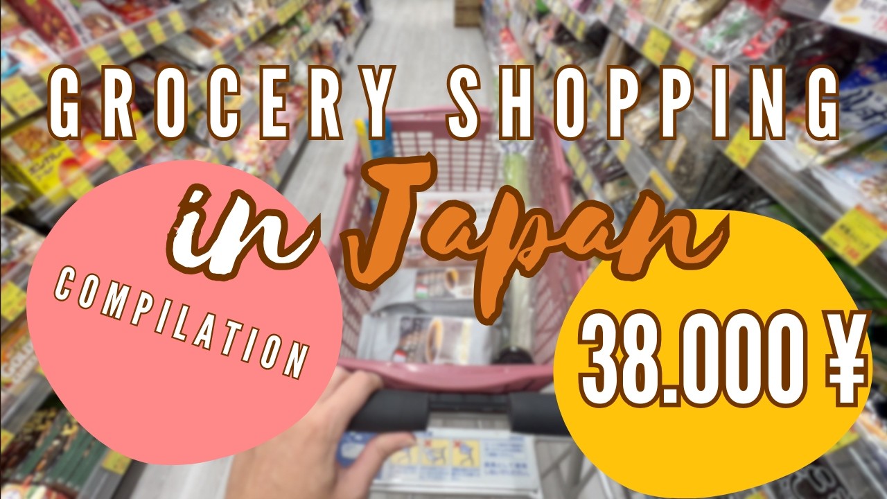 🇯🇵 How Much Do I Spend on Food in JAPAN? 🛒 1 Month of Grocery Shopping for a Couple | Life in Japan