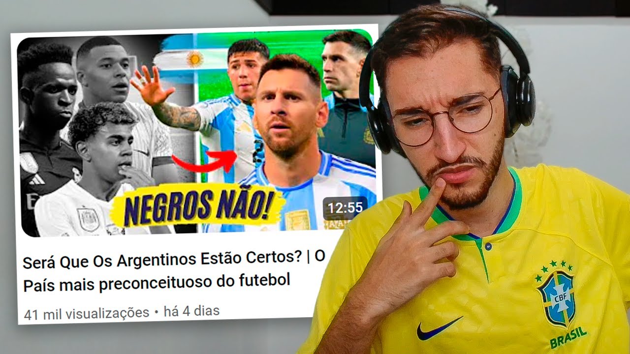 O País mais preconceituoso do futebol🇦🇷