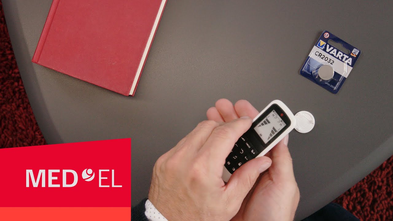 كيفية التعامل مع معالج الصوت SONNET 2 : تغيير بطارية FineTuner Echo | ميدال MED-EL