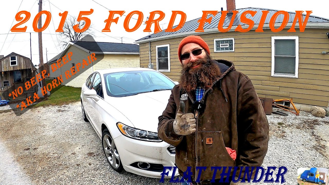 2015 FORD FUSION; NO BEEP BEEP / AKA HORN REPAIR