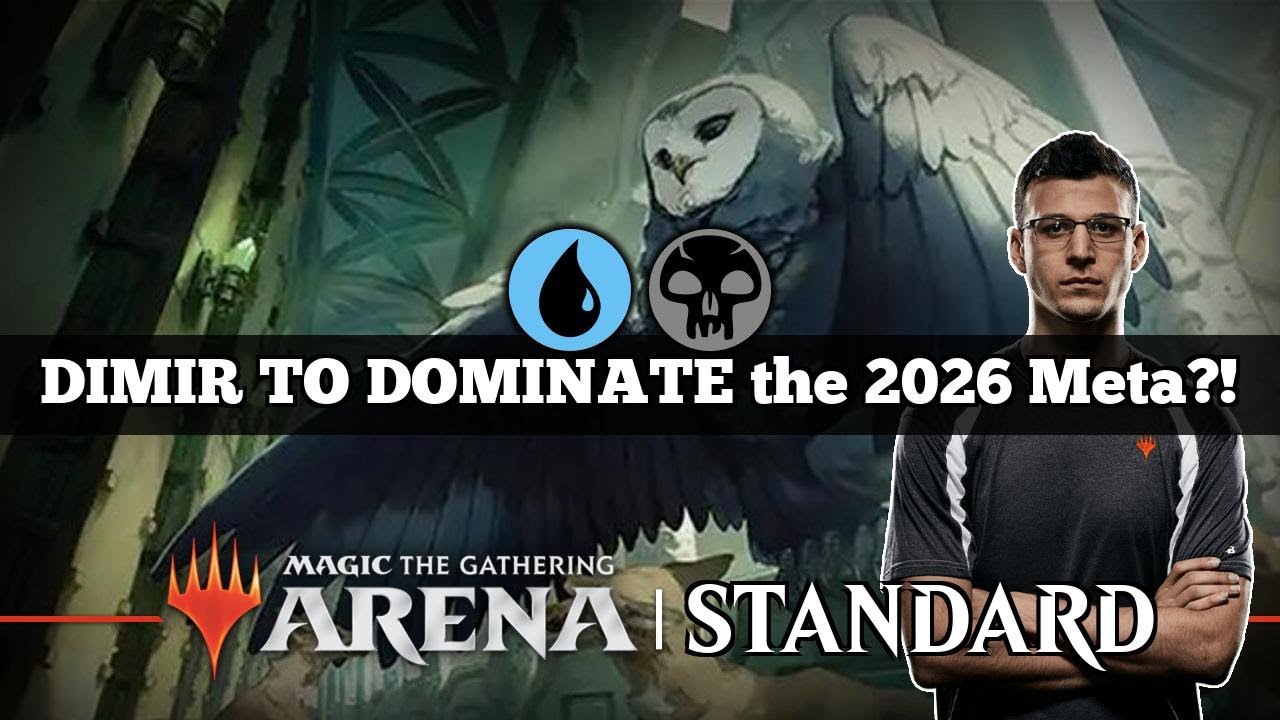 DIMIR TO DOMINATE the 2026 Meta?! | Dimir Mid | Standard Bo3 | Mythic Rank | MTG Arena