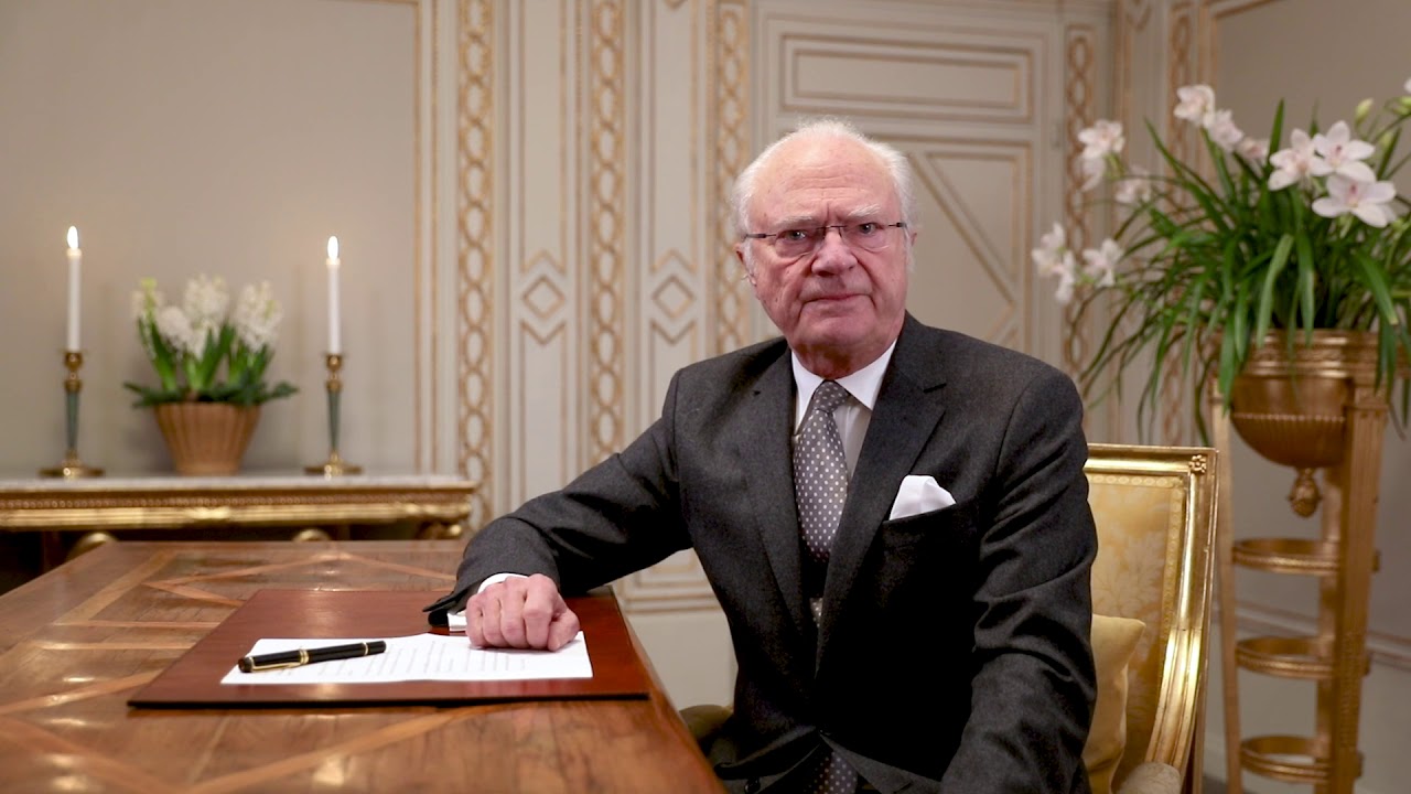 Hälsning från vår beskyddare H.M. Kung Carl XVI Gustaf