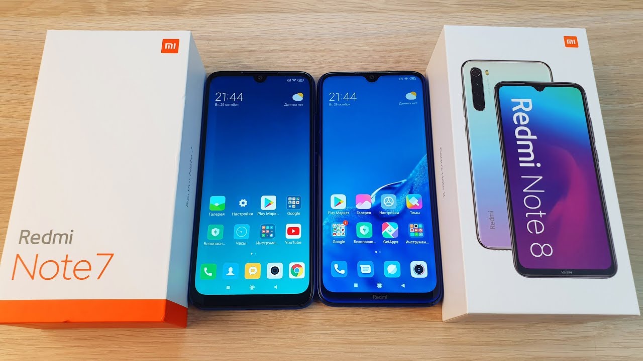 REDMI NOTE 7 VS REDMI NOTE 8 - ЕСТЬ ЛИ РАЗНИЦА? ПОЛНОЕ СРАВНЕНИЕ!