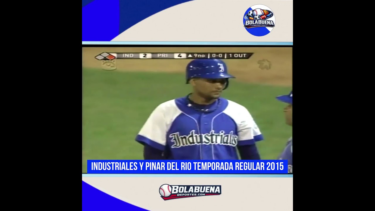 vladimir guti&eacute;rrez le pone el freno a industriales ok #beisbol #cuba