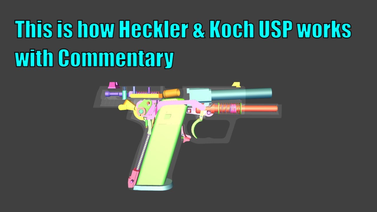 This is how Heckler & Koch USP works | WOG | with Commentary