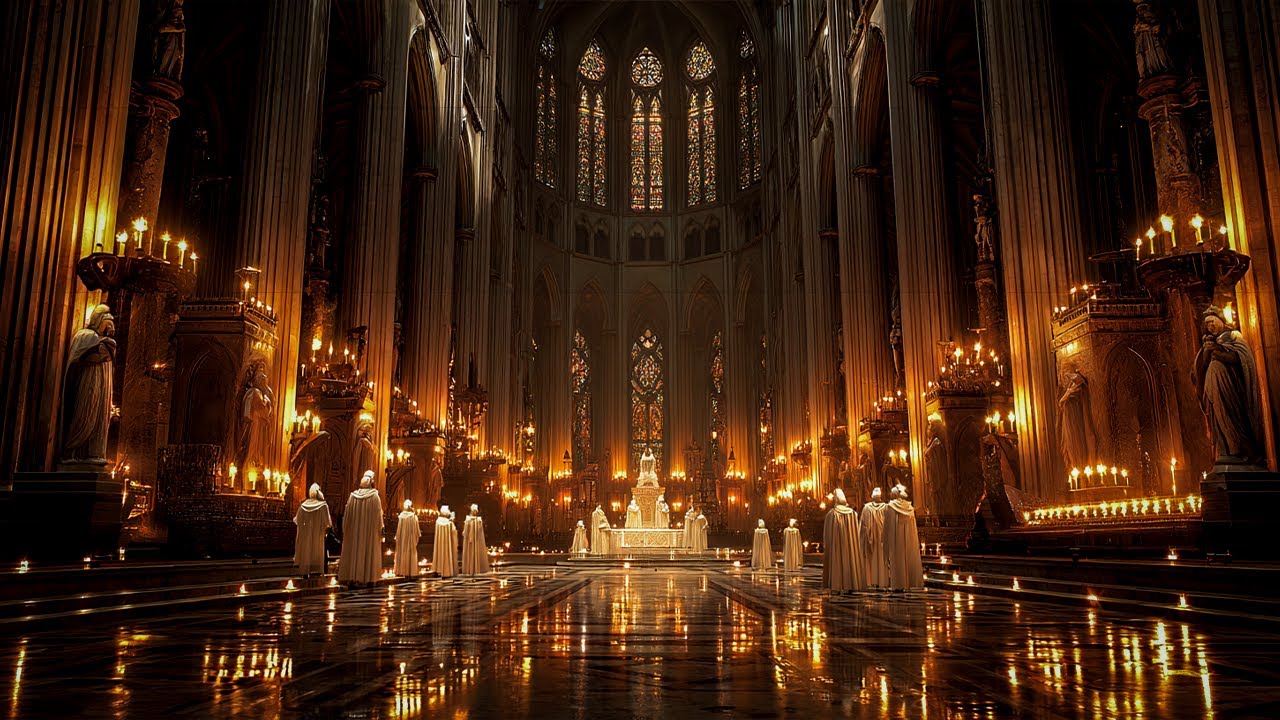 Gregorian Chants in the Grand Cathedral | Holy Gregorian Chants of Divine Presence