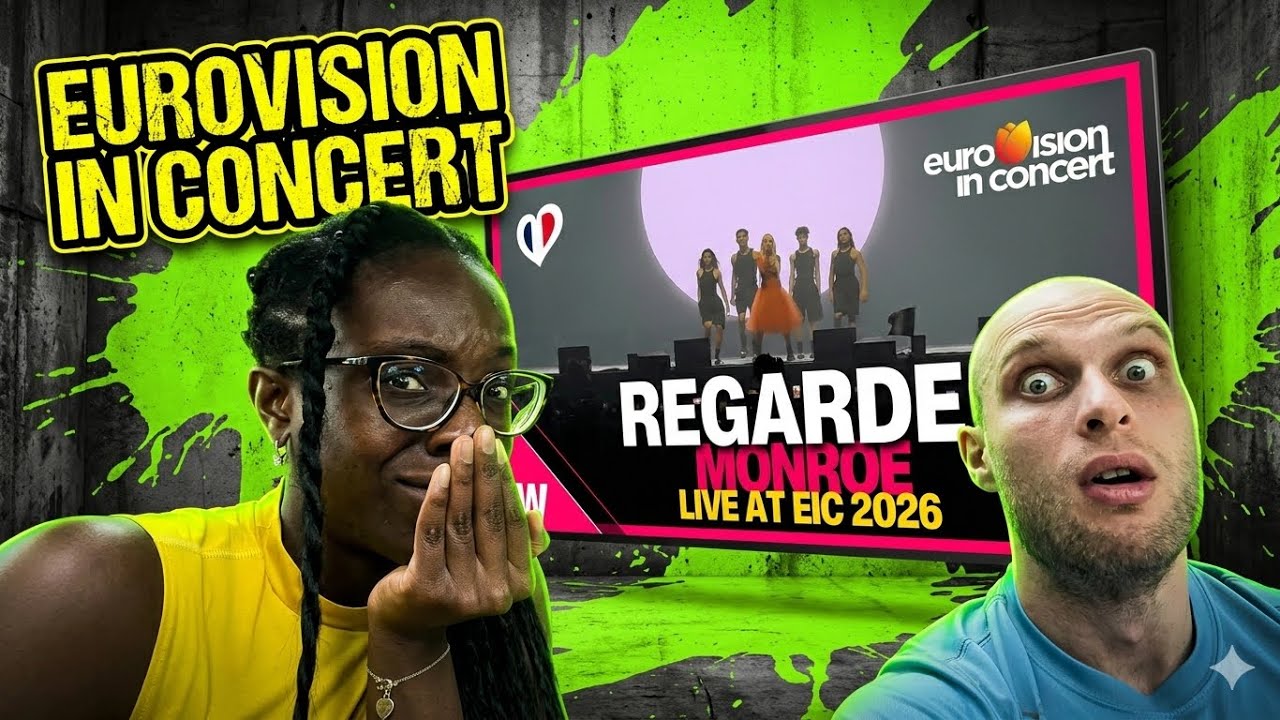 Победит ли Франция? Песня Мэрилин Монро &laquo;Regarde!&raquo; вживую на концерте &laquo;Евровидение 2026&raquo;.