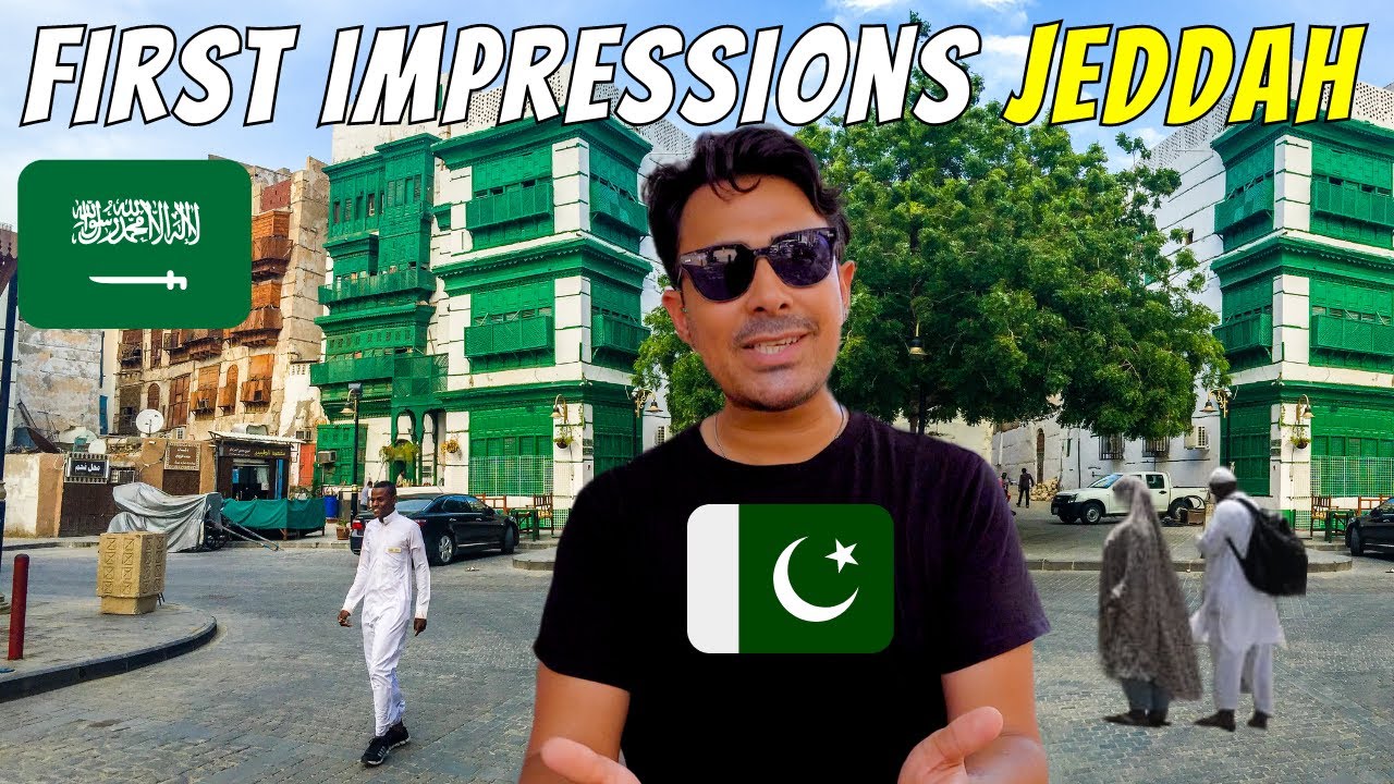 WE FINALLY VISITED OLD TOWN JEDDAH! 🇸🇦  PAKISTAN TO SAUDI ARABIA TRAVEL VLOG S4 E41 IMMY TANI