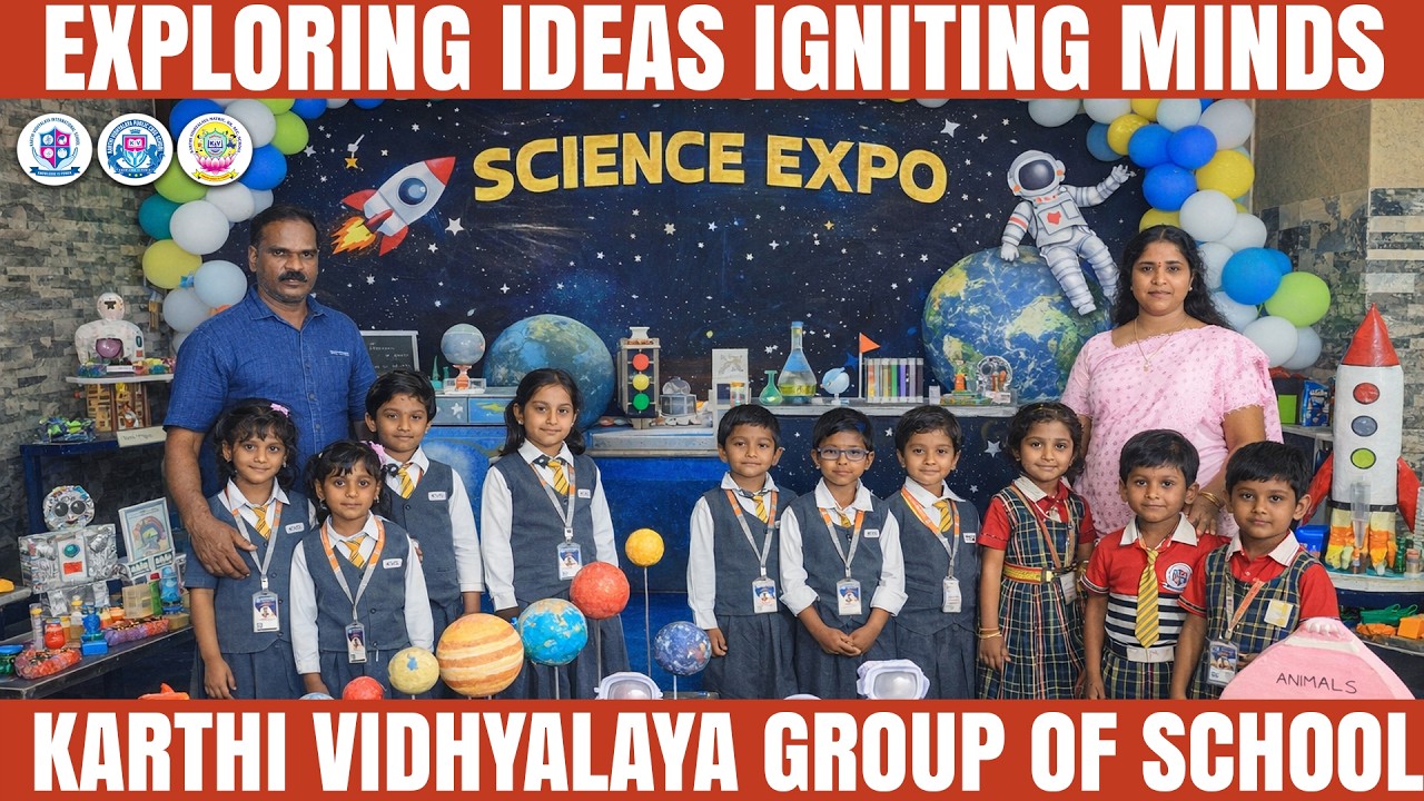 KARTHI VIDHYALAYA GROUP OF SCHOOL | SCIENCE EXPO 2026 | #karthitv