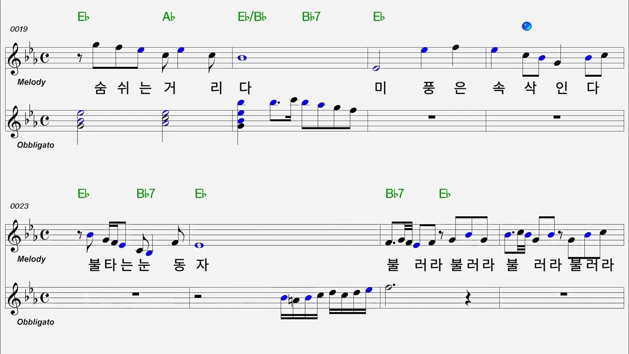 감격시대  정악대금