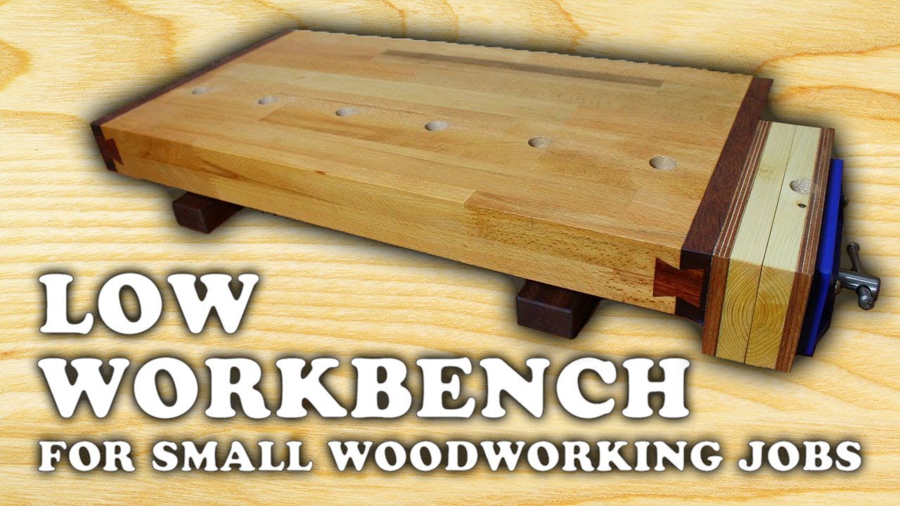 Building a Low Woodworking Bench [1/4]