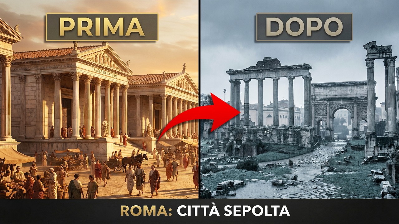 Roma 1700 vs Oggi | L'Ingegneria dell'Impero