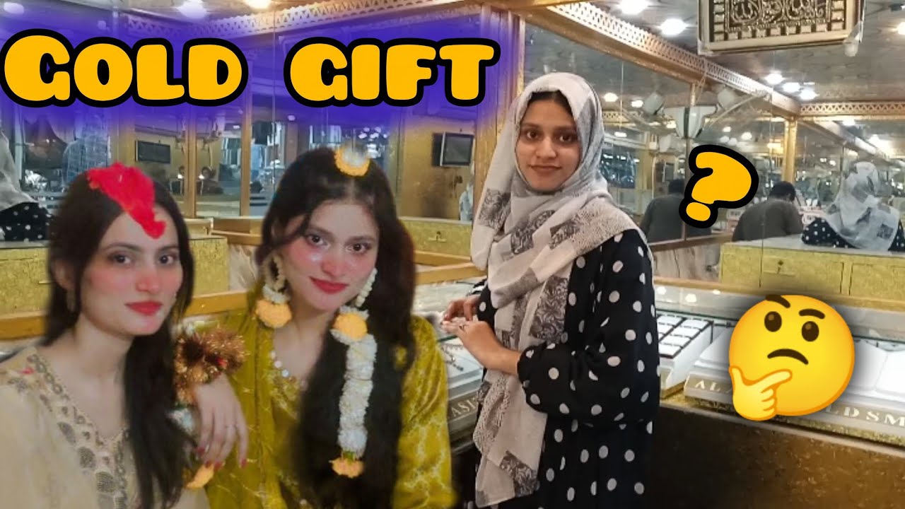 Laiba ko gold gift 🎁 dyaa 🤔 {Misbah Family Vlog1}