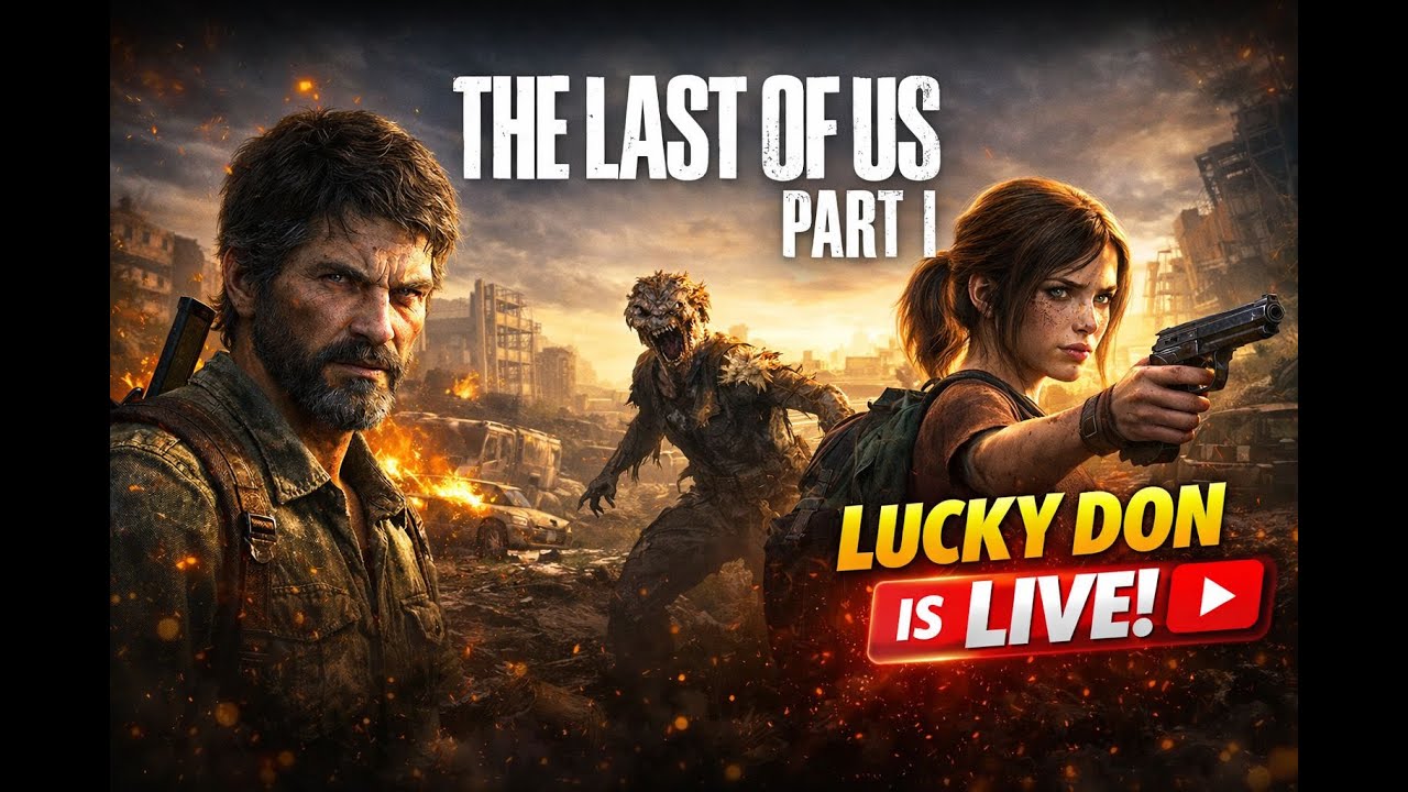 THE LAST OF US PART I – FULL STORY LIVE 🔥 | Lucky Don Plays