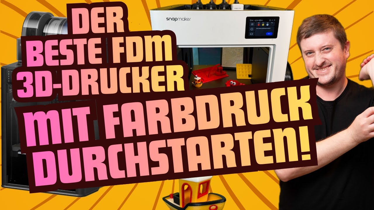 3D-Druck wird farbig: Aktuelle 3D-Drucker und was beim mehrfarbigen 3D-Druck gerade geht