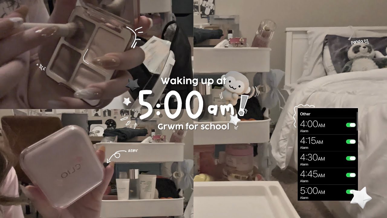 [VLOG] How I spend my mornings as a high schooler who wakes up at 5 AM 🍮🌱