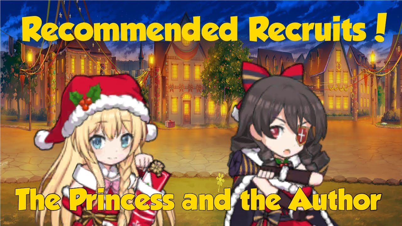Recommended Recruits: The Princess and the Author