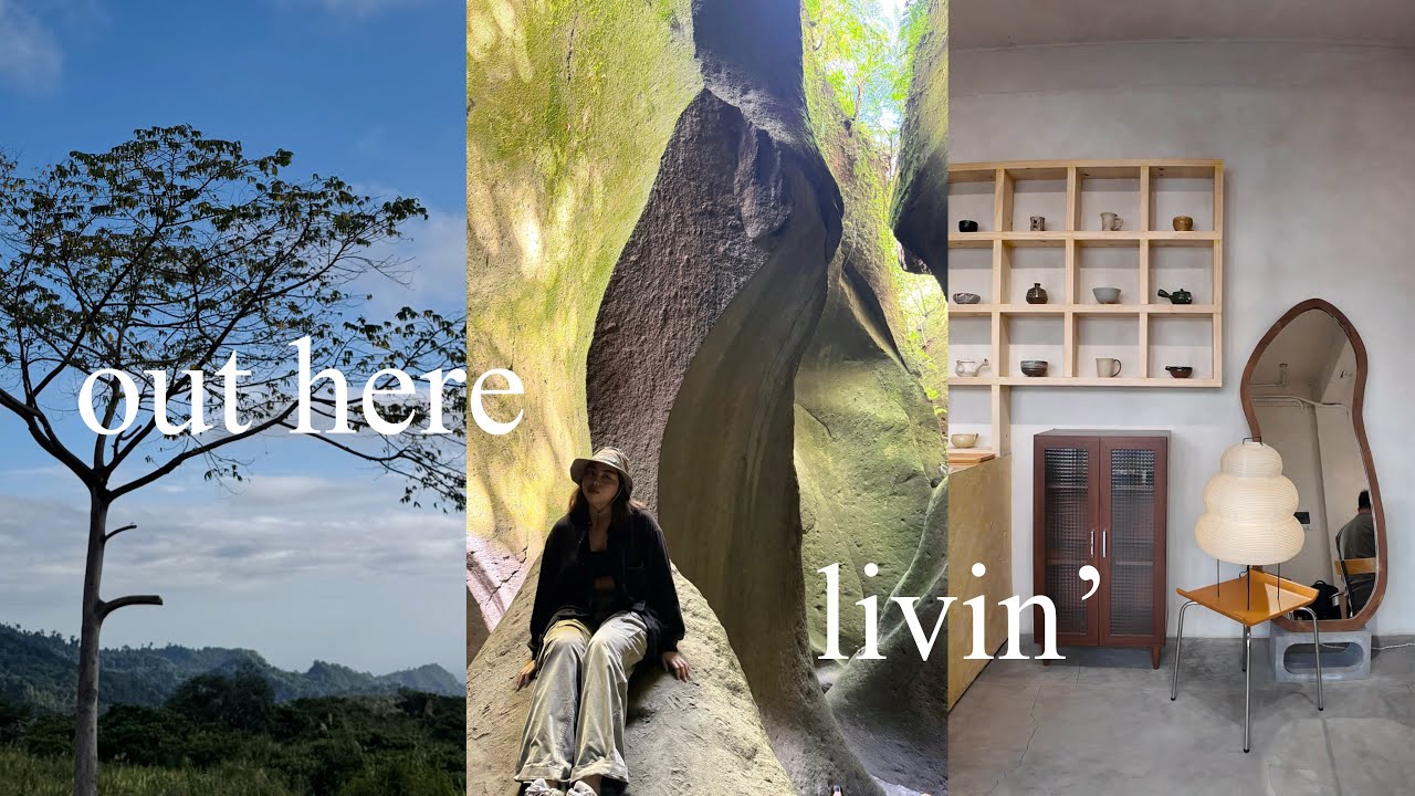 Trying new things • Pampanga Nature Trip, new posters & the prettiest matcha place 🍵⛰️