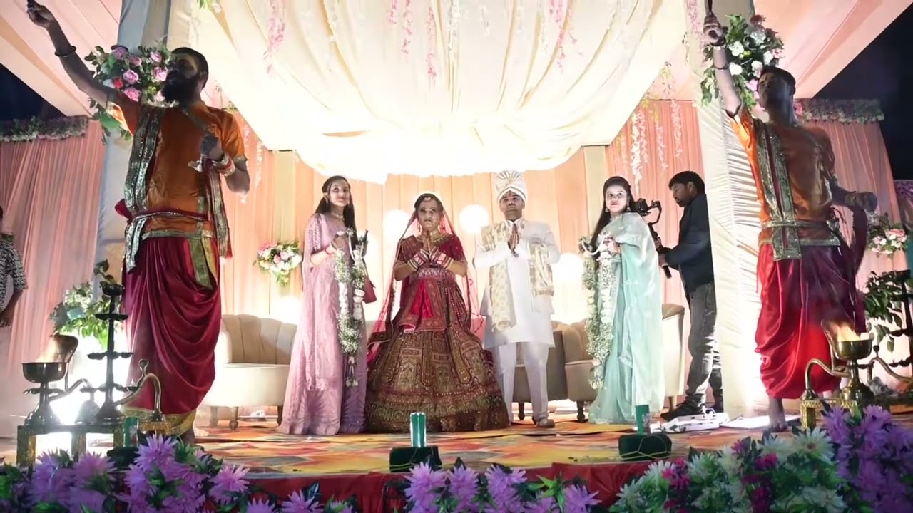 Ganga aarti at wedding 🙏🙏