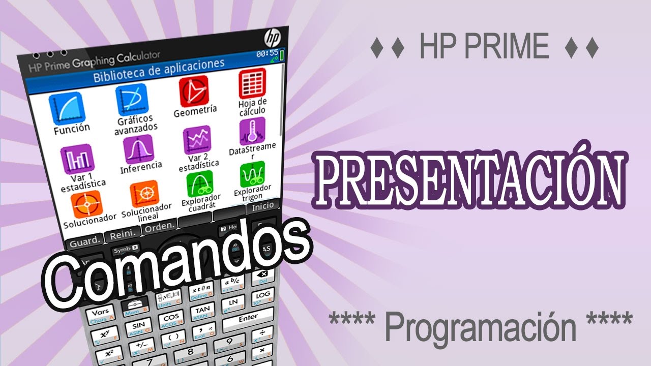 HP Prime programación: Comandos