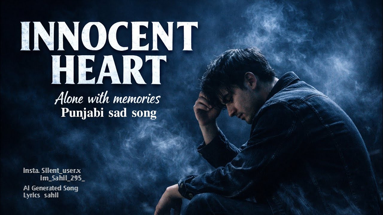  Innocent Heart | Punjabi sad Song | Alone With Memories Ai×Sahil 
