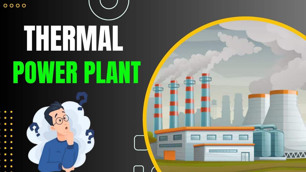 Inside a Thermal Power Plant: A 3D Animation Journey! #thermalpowerplant #powerplant #electricity