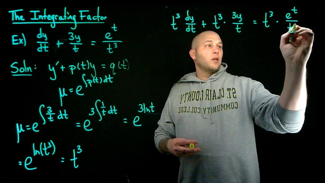 The Integrating Factor, An Example