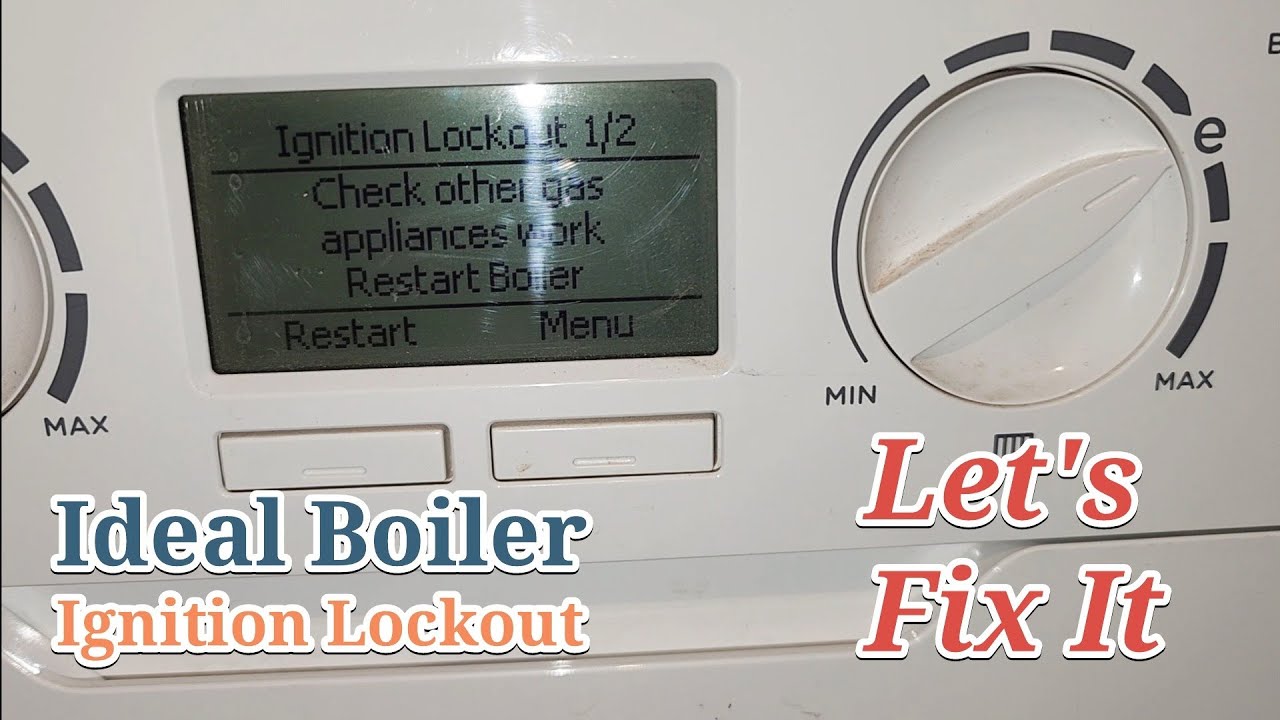 Ideal Logic central heating ignition lockout boiler isn't firing 🔥 up gassafe boiler repair
