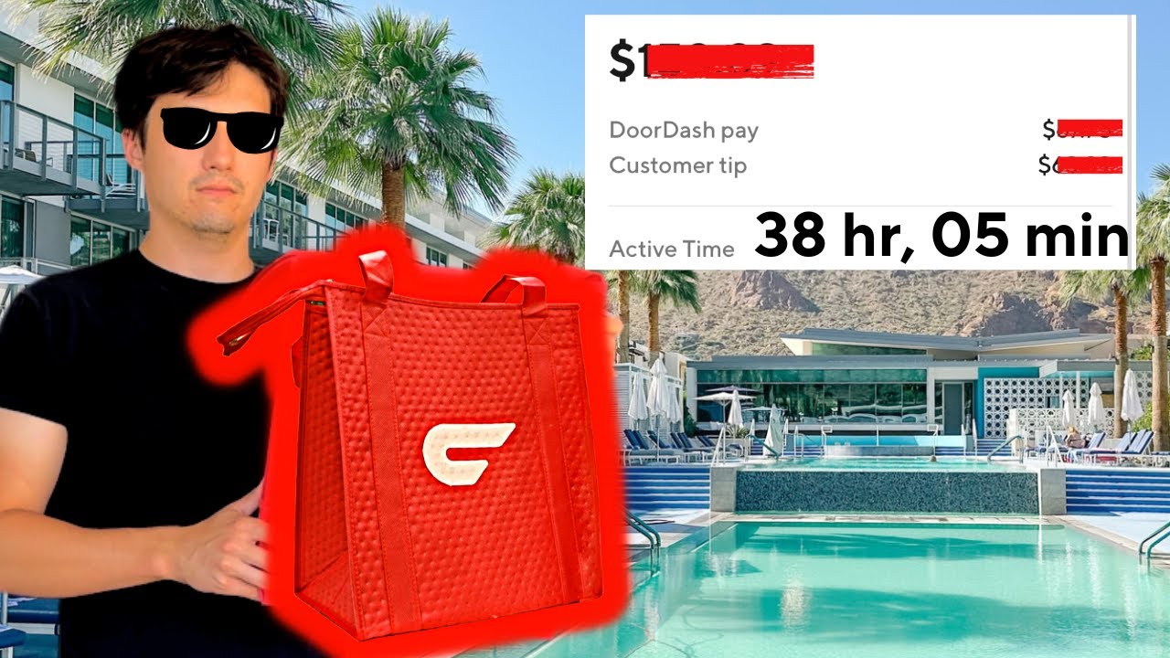 38 Hour DoorDash/Uber Eats Work Week - How Much Did I Make?