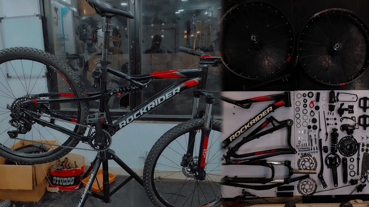 ROCKRIDER  ST 530/strip down/cycle full service/Decathlon between