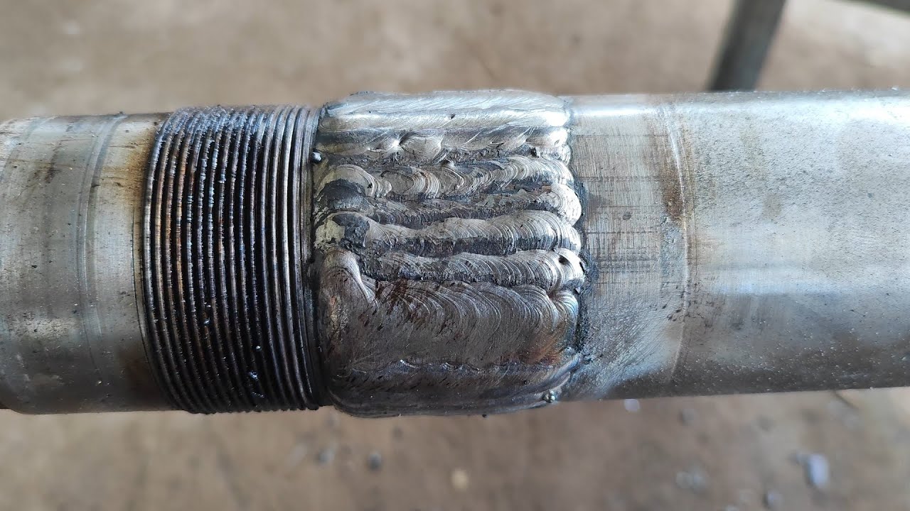 solda de aço inox (cromo nikel) recuperação de deixo